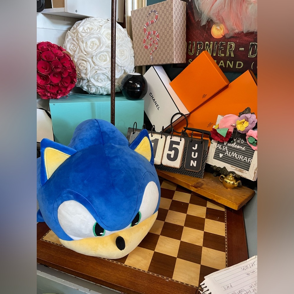 Sonic The Hedgehog 15" Head Plush Tomy Club
Mocchi-Mocchi 30th Anniversary Game